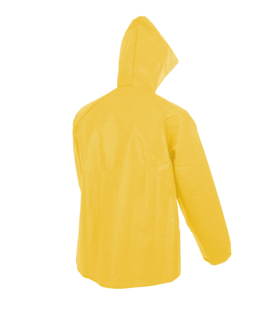 Nepromokavá membránová bunda Element s prodlouženou bederní částí žlutá